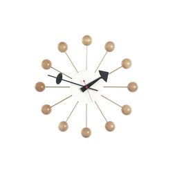Ball Wanduhr, natural beech, Vitra 
