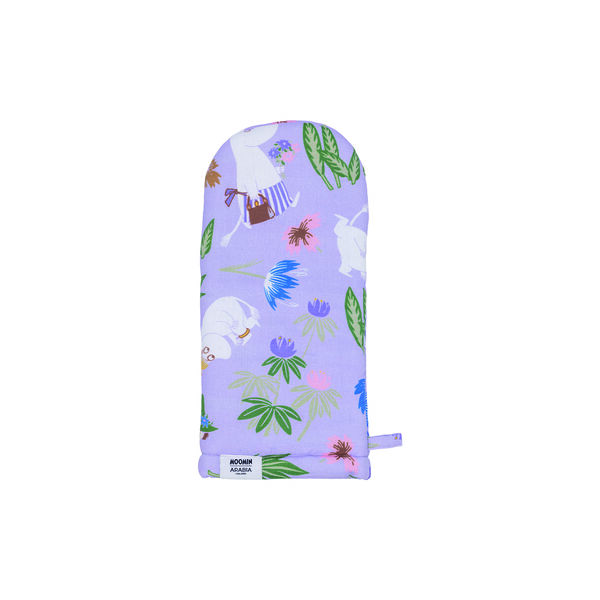 Moomin Oven mitten, purple, Moomin Arabia