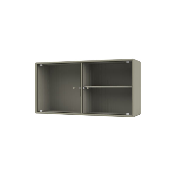 RIPPLE I Vitrine Cabinet, 144 fennel, Montana Furniture