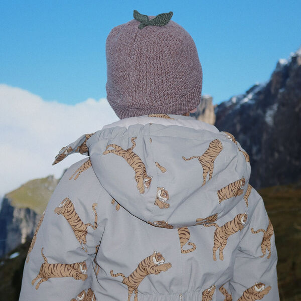 Fruity Beanie, bunny brown melange, Konges Sl&oslash;jd