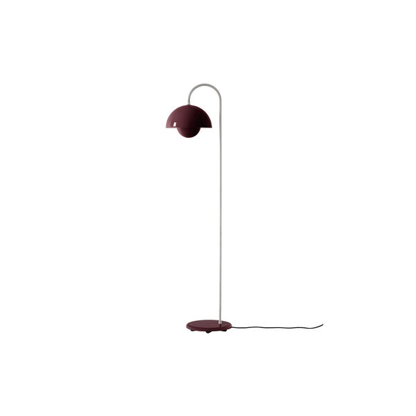 Flowerpot VP12 | Dark Plum | Floor Lamp, &Tradition