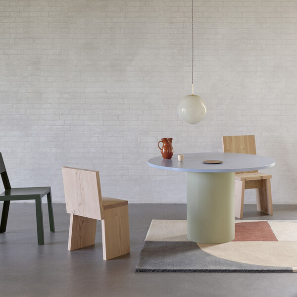 Radiality Rug, ruby, Linie Design