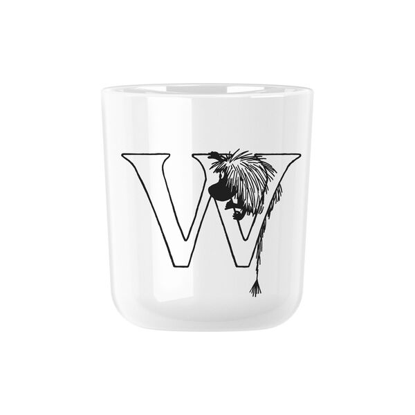 Moomin ABC Tasse W, moomin white, RIG-TIG
