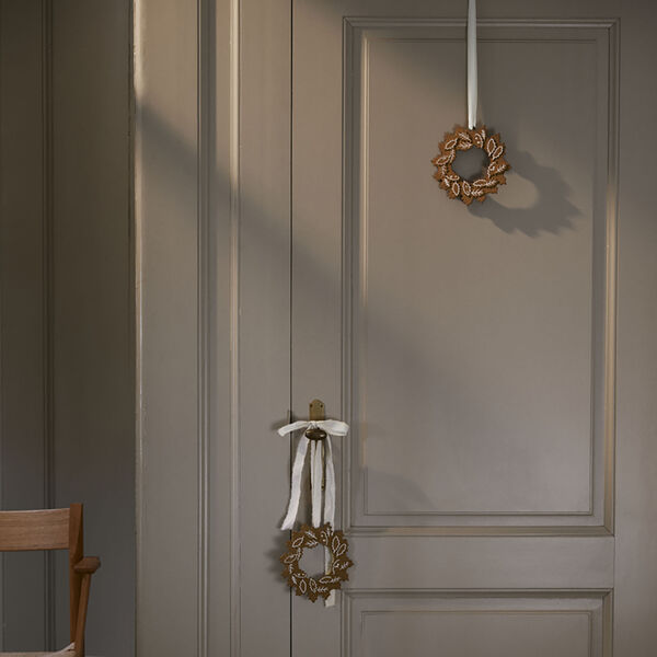 Lebkuchen-Weihnachtskranz, K&auml;hler