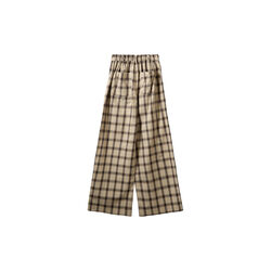 ReineSW karierte Hose mit weitem Bein, grey check, Sofie Schnoor