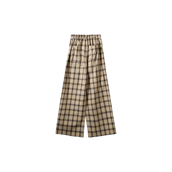 ReineSW karierte Hose mit weitem Bein, grey check, Sofie Schnoor