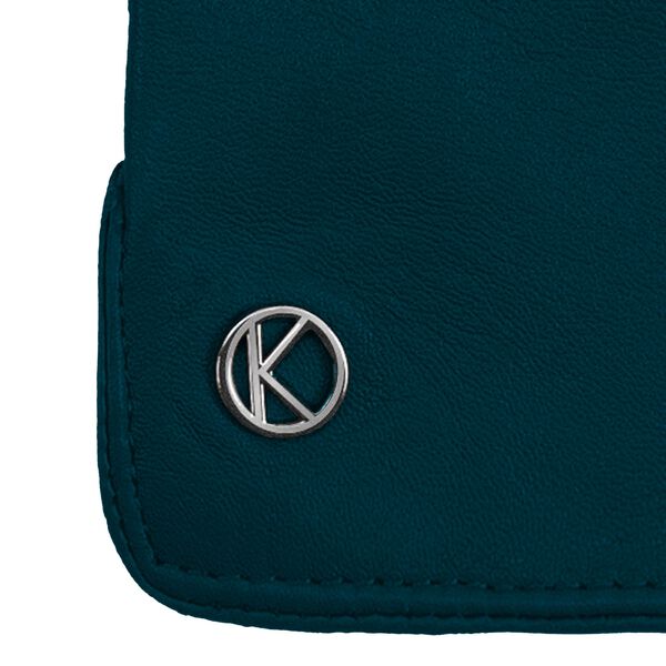 Carla Leather Gloves, teal, Kessler