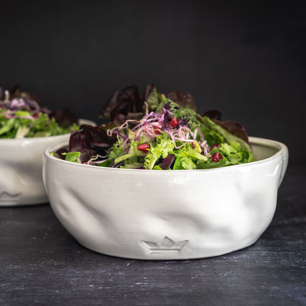 Dented Bowl, white, Dutchdeluxes