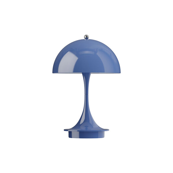 Panthella 160 Portable Table Lamp, opaque indigo, Louis Poulsen