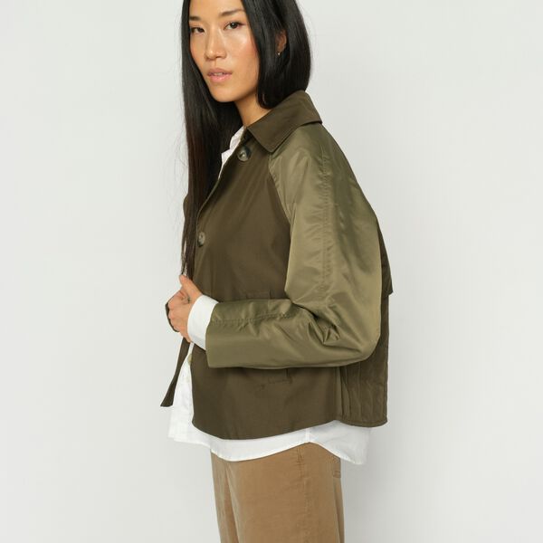 MMZyla Neola Trenchcoat, olive night, MOS MOSH