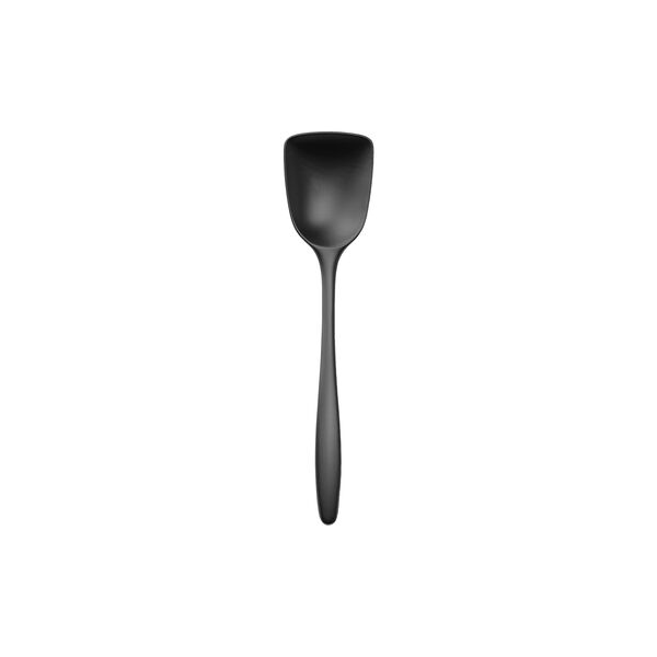 NEW Classic Kitchen Spoon Broad, carbon black, Rosti