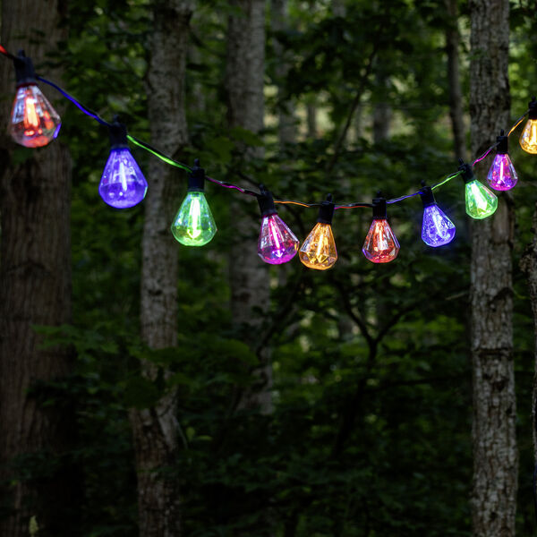 Marcus Combi Solar/Transformer Starter Set with multicoloured Light, 10 Lights, Sirius Home