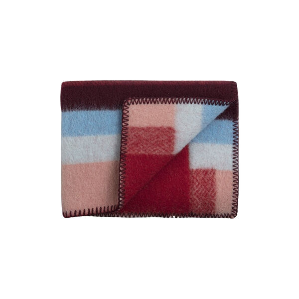 Mikkel Babyplaid, rot, Røros Tweed