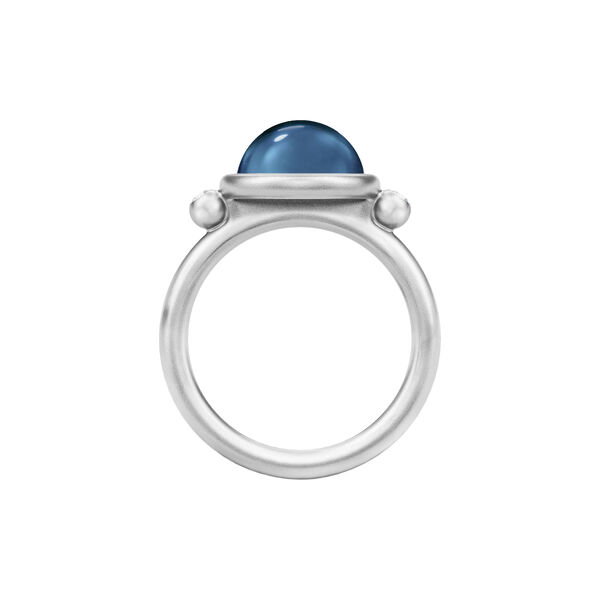 Prime-Ring, silber/saphirblau, Julie Sandlau