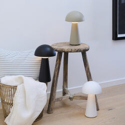 Sam Rechargeable Lamp, warm gray, Sirius Home