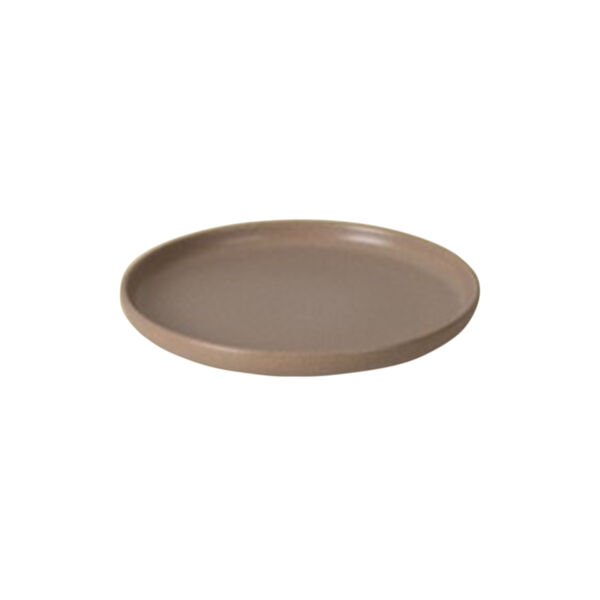 CAPRI Plate Medium, matte taupe, HOEME Copenhagen