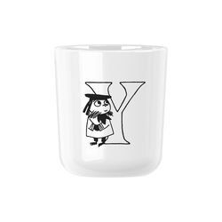 Moomin ABC Tasse Y, moomin white, RIG-TIG