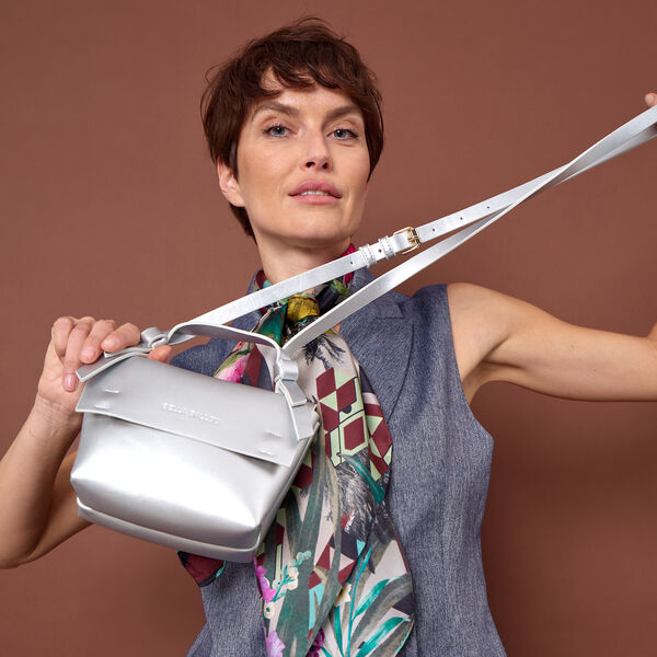 MILAN Tasche, silber, Bella Ballou