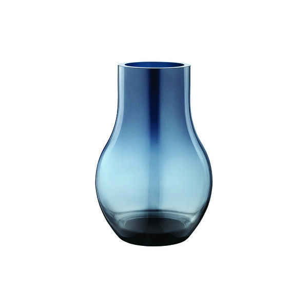 Cafu mittelgro&szlig;e Vase, blau, Georg Jensen