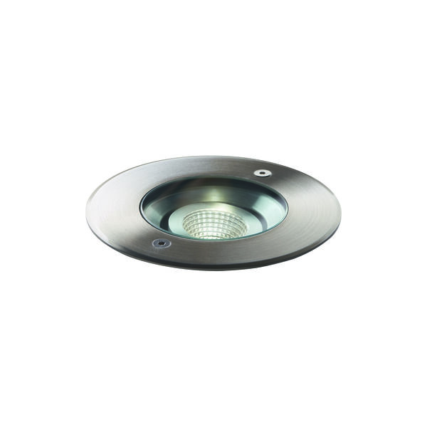 SUB 2 ROUND Spotlight, stainless steel, LIGHT-POINT
