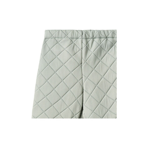 Thermo Pants Alex, green stripe, Wheat