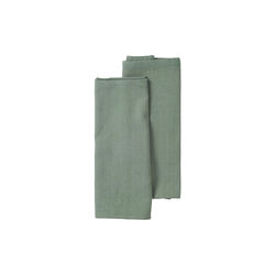 Napkin Herringbone twill 2 stk., green, EKTA Living