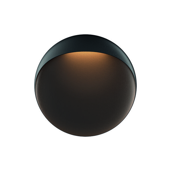 Flindt Wall Lamp &Oslash; 30, black texture, Louis Poulsen
