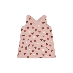 HCKaroline Old Hearts Everyday Dress, adobe rose, Hust & Claire