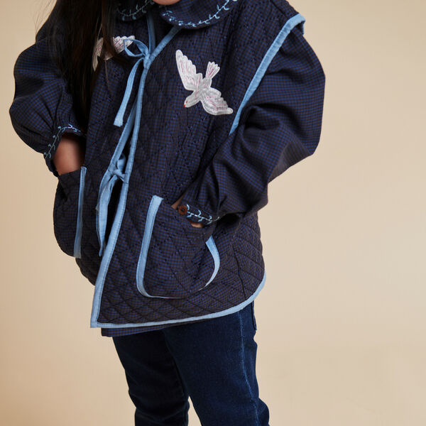 Jeggings mit Schlag, dark indigo blue washed, Copenhagen Colors Organics