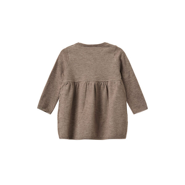 DagnySB Dress, brown melange, Sofie Schnoor