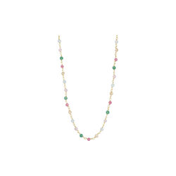 Necklace with gemstones, multi, Pure by Nat