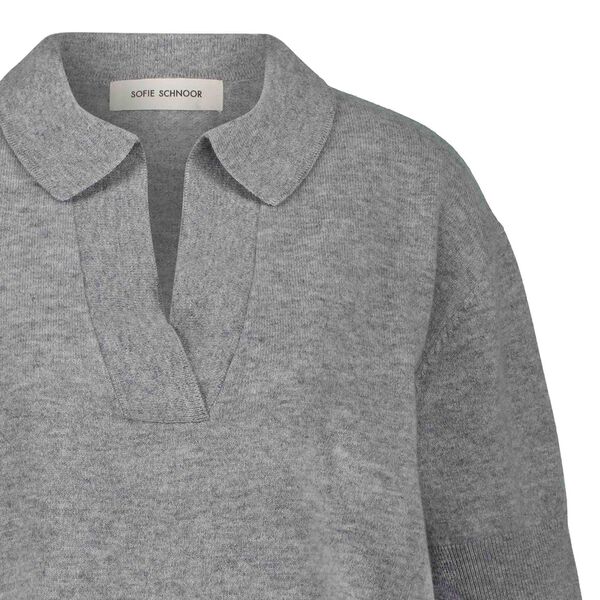Blouse, grey melange, Sofie Schnoor