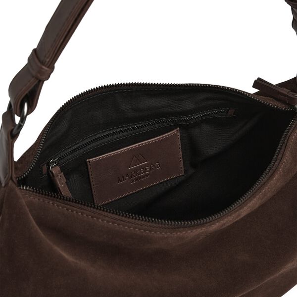 Mini MuseMBG Bag Suede, dark brown Mini MuseMBG Bag Suede, dark brown, Markberg