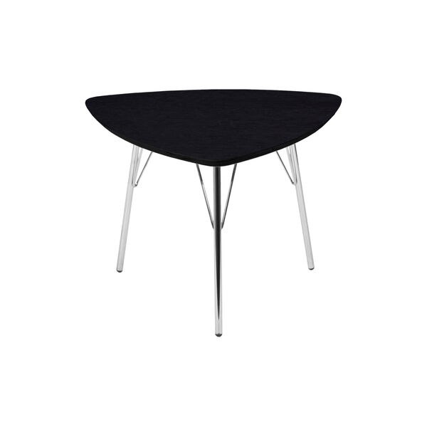 VL1310 Couchtisch, schwarz/Chrom, VERMUND