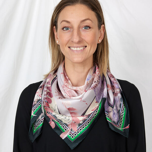 CANCER Silk Scarf, Bella Ballou