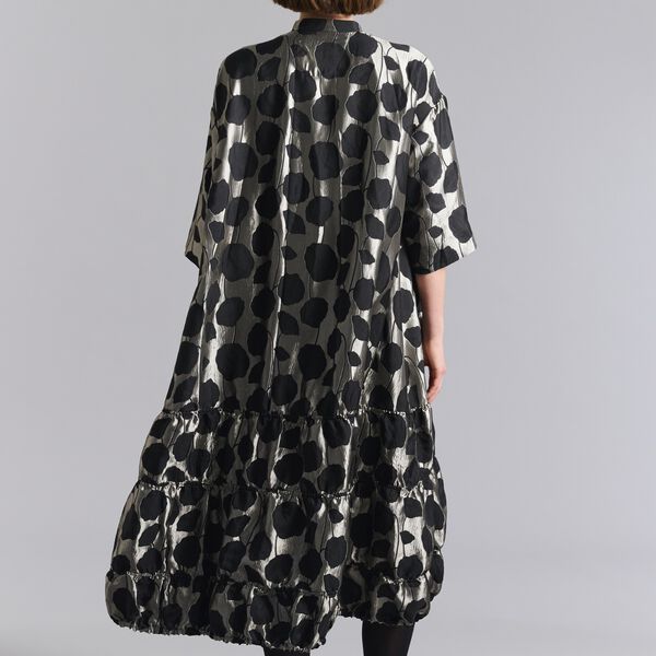 Flowerbomb long dress, stone/black flowerbomb, BITTE KAI RAND