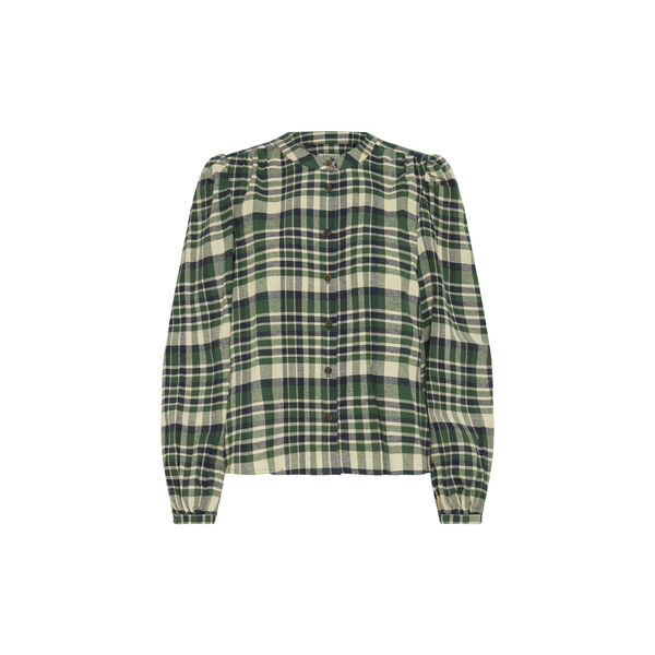 IHTAMANNA Shirt, pineneedle check IHTAMANNA Shirt, pineneedle check, ICHI