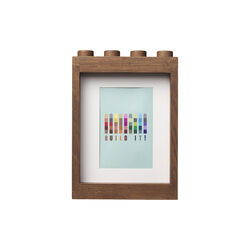LEGO&reg; 1x4 Frame, dark stained oak, Room Copenhagen