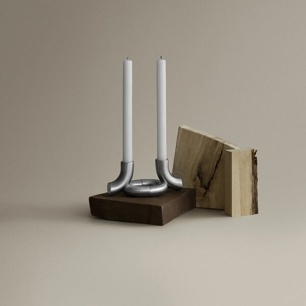 DOODLE Candle holder, steel, Blomus