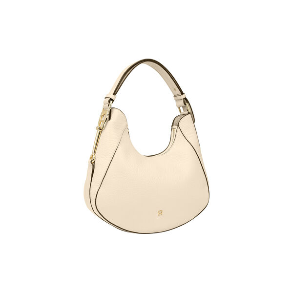 Joan M Hobo-Bag, macadamia white, Aigner