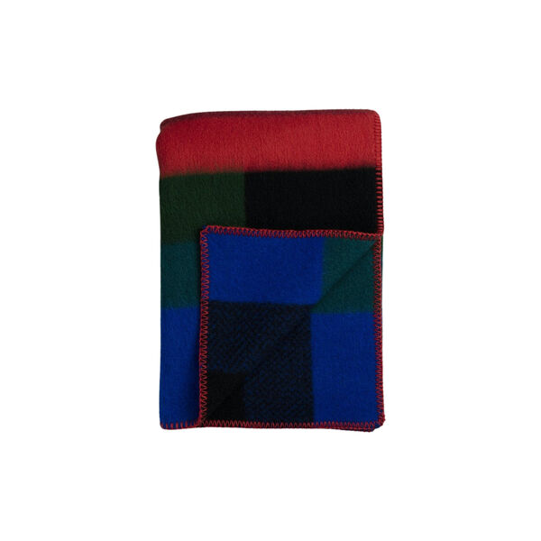 Mikkel Plaid, rot/blau/grün Mikkel Plaid, rot/blau/grün, Røros Tweed