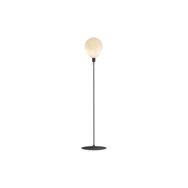 Around The World Floor Lamp, opal/black, UMAGE