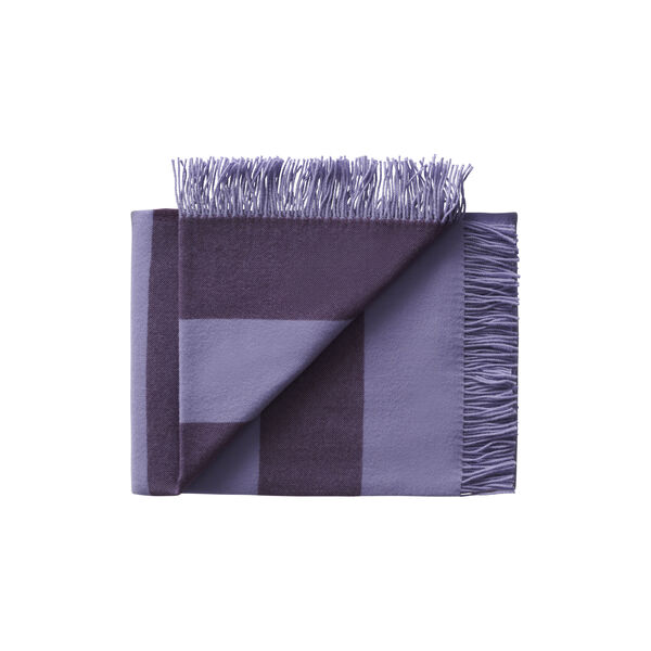 The Polychrome Throw, 01002 lavender purple, Silkeborg Uldspinderi