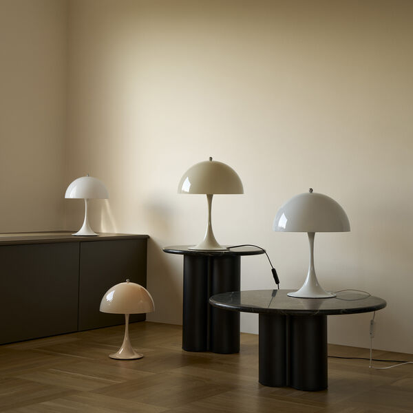 Panthella 320 Table Lamp, opal white, Louis Poulsen