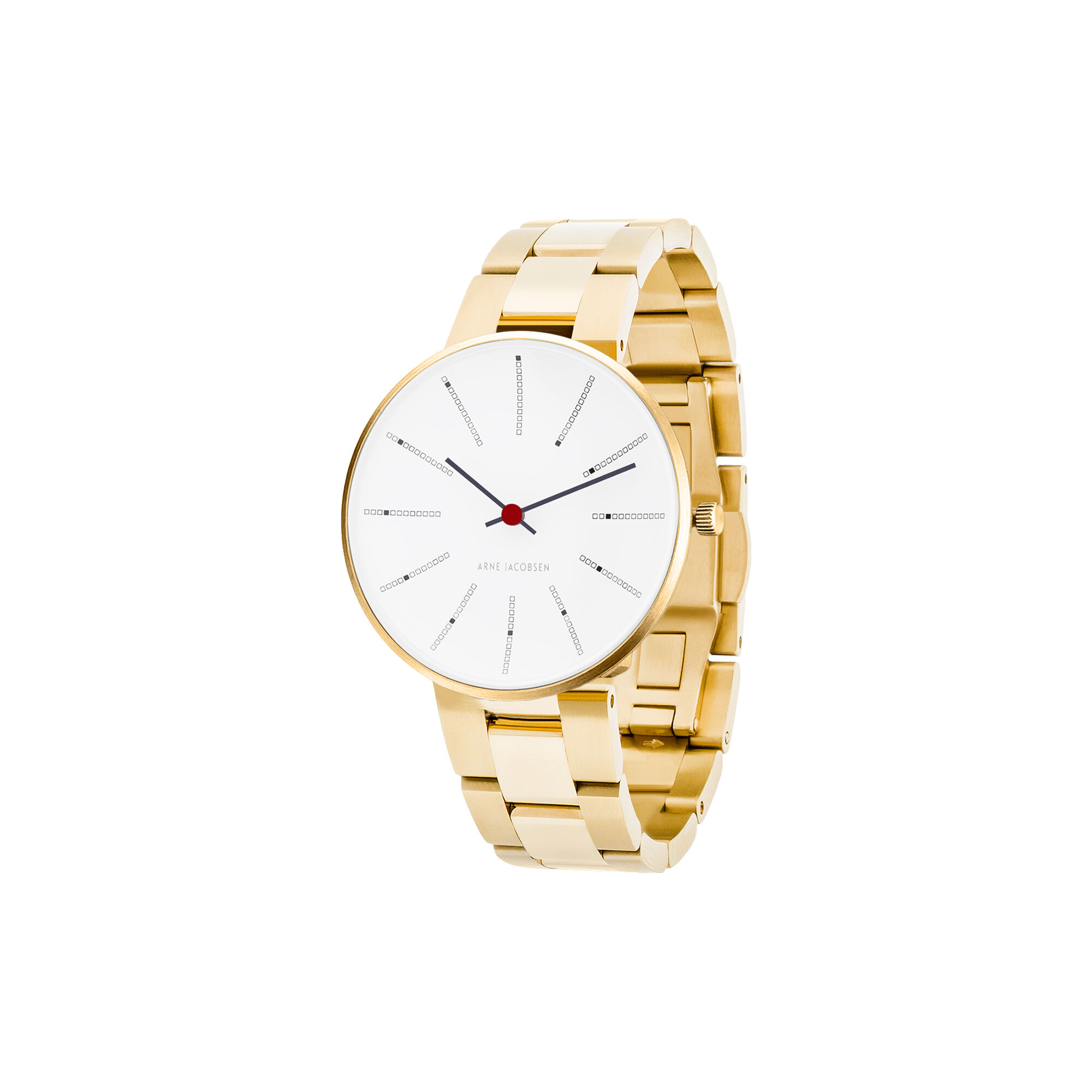 White gold wrist watch top