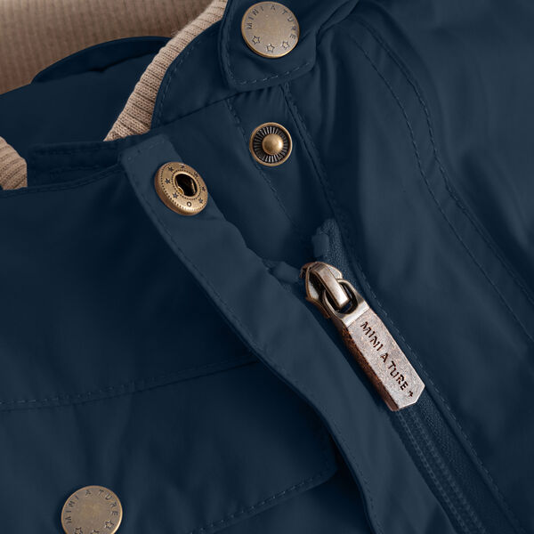 MATWISTI Fleece Lined Snowsuit, outer space, Mini A Ture