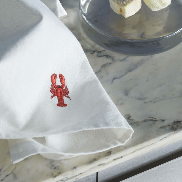 Yummy Tea Towel, lobster, Normann Copenhagen