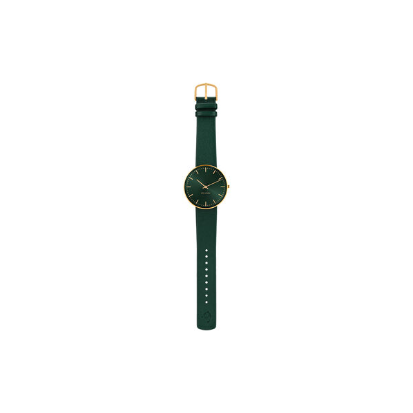 City Hall Wrist Watch, green/gold/green City Hall Wrist Watch, green/gold/green, Arne Jacobsen Watches