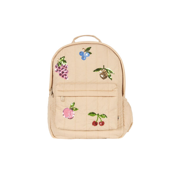 Juno gesteppter Pailletten-Rucksack Midi, frapp&eacute;, Konges Sl&oslash;jd