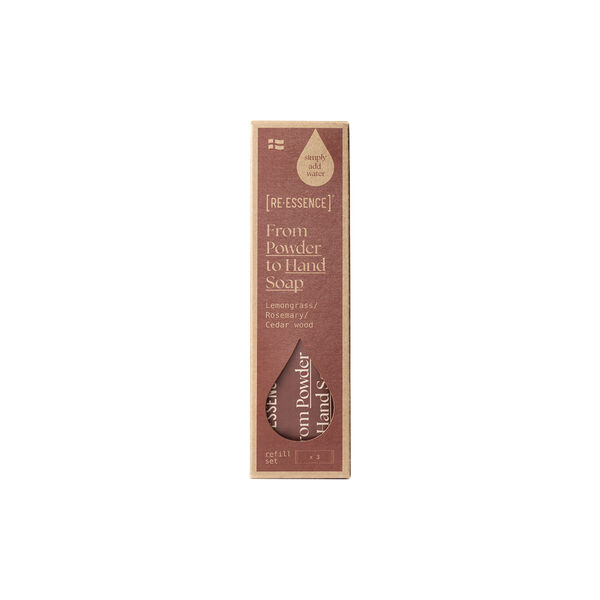 Hand Soap Refill Pack 3 pcs., lemongrass/rosemary/cedar wood, RE-ESSENCE